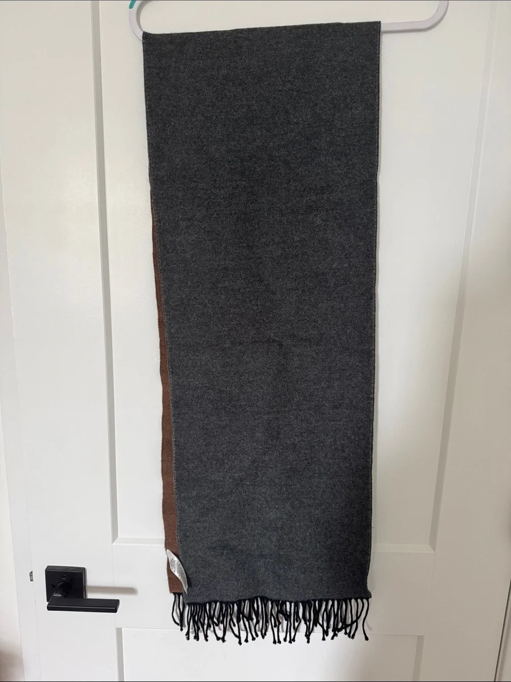 Paul Smith Grey Blue Brown Scarf